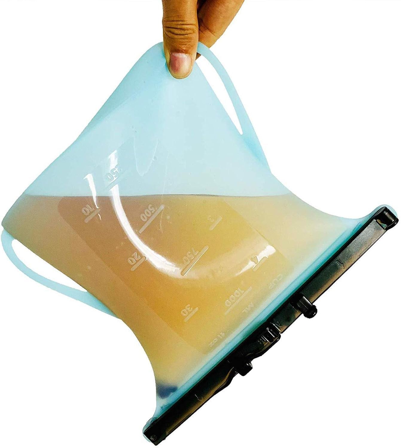 Reusable Silicone Food Storage Bags Dishwasher Safe Silicone Bags for Food Storage Reusable Ziplock Food Storage Bags Microwave Safe Leakproof Silicone Freezer Bags for Liquid, Meat, Vegetable,Fruit